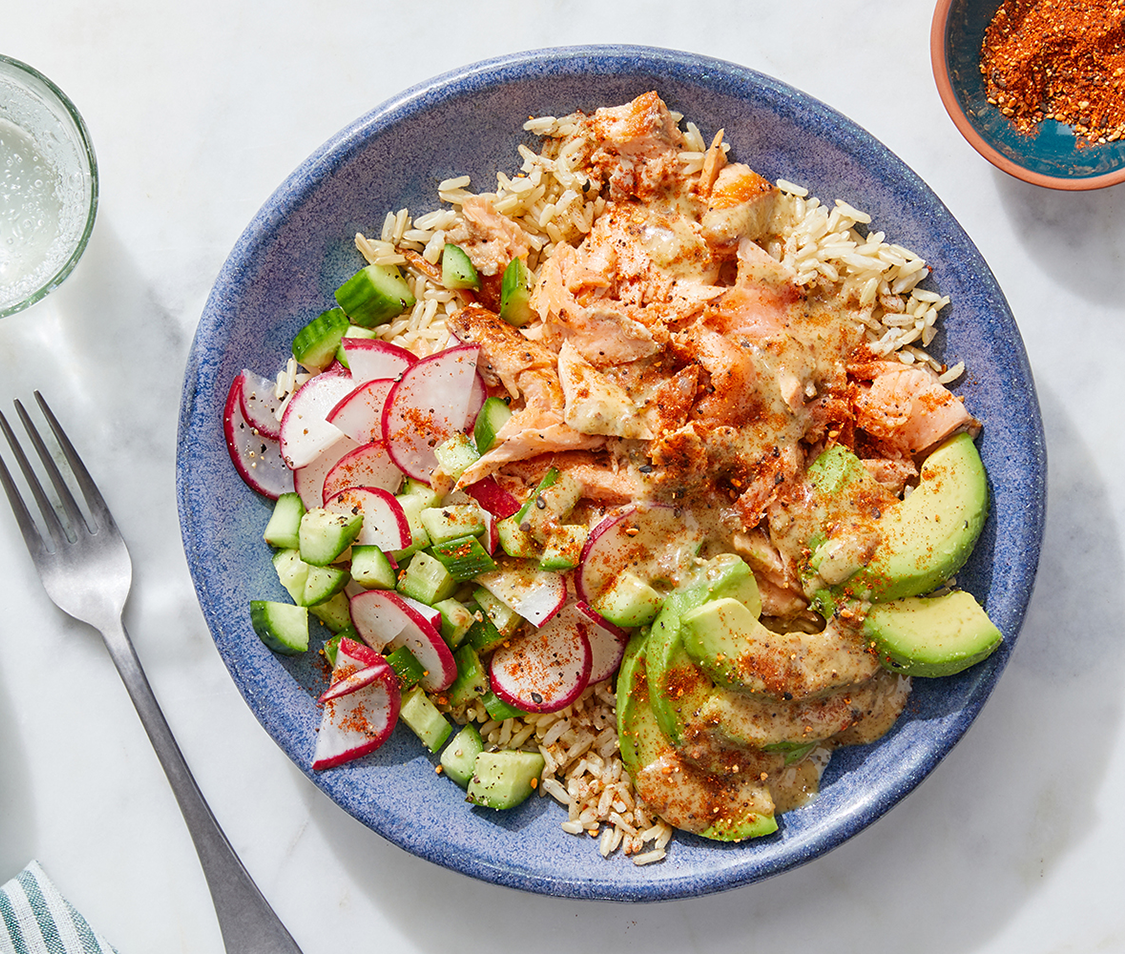  Salmon & Avocado Rice Bowls  $24.98 